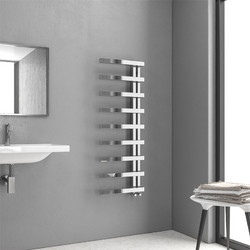 Karag Design 2 Πετσετοκρεμάστρα Μπάνιου Καλοριφέρ 795x500mm 431kcal/h Ασημί
