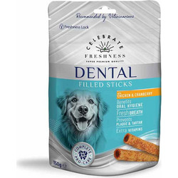 Celebrate Freshness Dental Filled Sticks with Chicken & Cranberry 150gr