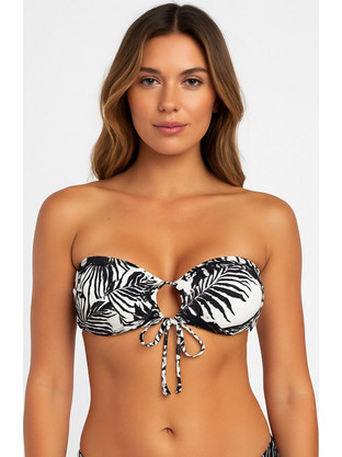 Billabong Bikini Set Strapless Μαύρο Λευκό W3SW58BIP6-131