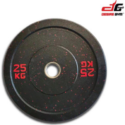 Mds Δίσκος Ολυμπιακού Τύπου Bumper 25kg Φ50mm