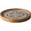 Style Point Marrakeck Πιάτα Ρηχά Ξύλινα 25cm 4τμχ WCC3025MG