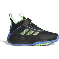 Adidas Ownthegame 3.0 Παιδικά Αθλητικά Παπούτσια για Μπάσκετ Μαύρα Lime JS2181