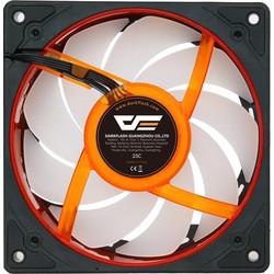Darkflash DE8 Case Fan 120mm ARGB με Σύνδεση 3-Pin 4-Pin PWM Black