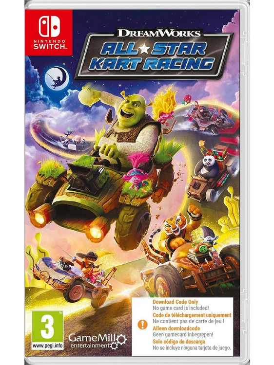 DreamWorks All Star Kart Racing Key Nintendo Switch