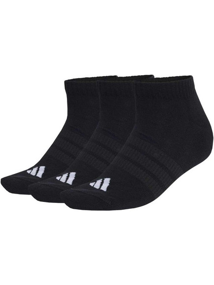 Adidas Essentials Ανδρικές Κάλτσες Κοντές Μαύρες 3Pack KD6720