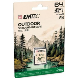Emtec Outdoor SDXC 64GB Class 10 U1 V10 UHS-I 90MB/s