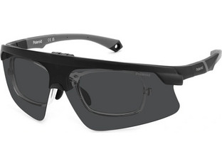 Polaroid Eyewear PLD7056CIS O6WM9 Ανδρικός Σκελετός Γυαλιών Οράσεως με Clip-On Κοκάλινος Μαύρος