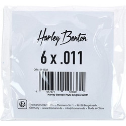 Harley Benton HQS Σετ 6 Χορδές Ακουστικής / Ηλεκτρικής Κιθάρας 11"
