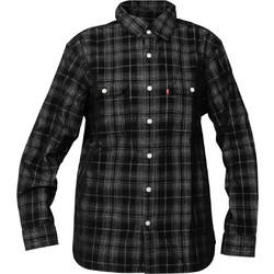 Levi's Ανδρικό Πουκάμισο Βαμβακερό Καρό Μακρυμάνικο Κανονική Γραμμή Overshirt Μαύρο 19573-0280
