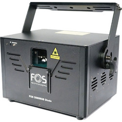 Fos Technologies 5000RGB Diode - Full Diode Φωτορυθμικό Laser Beam DMX RGB