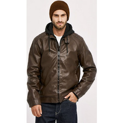 Brokers Ανδρικό Μπουφάν Χειμωνιάτικο Bomber Καφέ 25510-205-089