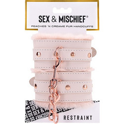 Sex & Mischief Fur Χειροπέδες Ροζ