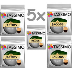 Tassimo Κάψουλες Espresso Jacobs Ristretto Συμβατές με Μηχανή Tassimo 40τμχ