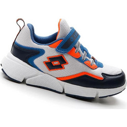 Lotto Libra Παιδικά Sneakers Λευκά Μαύρα 217519-8XV