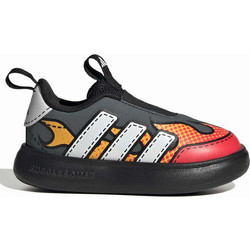 Adidas Bubblecomic Παιδικά Sneakers Μαύρα Πορτοκαλί Γκρι HP3642