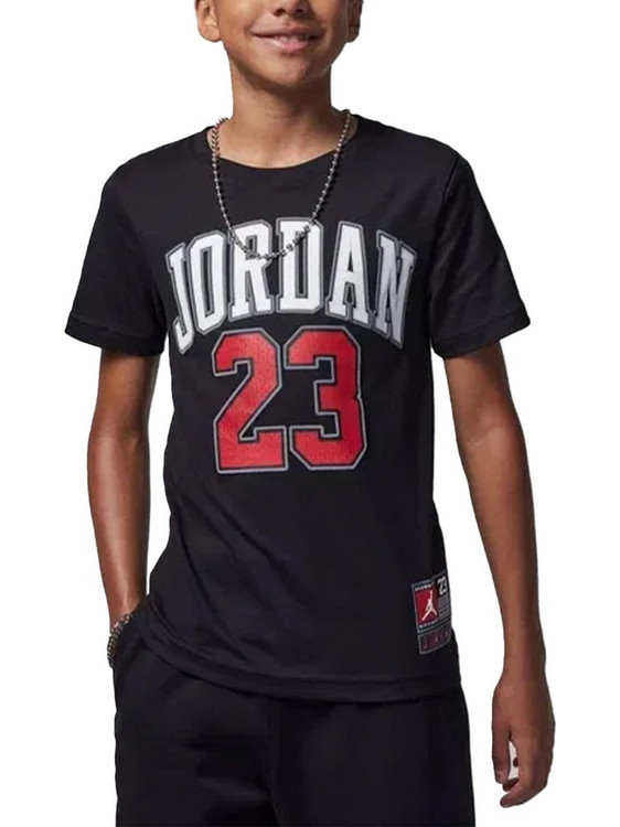 Jordan Practice Flight Παιδικό T-Shirt Κοντομάνικο Μαύρο 95A088-KR5