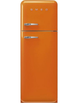 Smeg 50's Style FAB30ROR6 Retro Δίπορτο Ψυγείο 294lt Full No Frost Υ172xΠ60xΒ72.8cm Πορτοκαλί