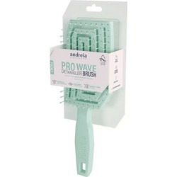 Andreia Pro Wave Βούρτσα Μαλλιών για Ξεμπέρδεμα Πράσινη