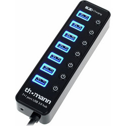 Thomann 531877 USB Hub 3.0 USB-A με 8 Θύρες USB-A & Εξωτερική Παροχή Ρεύματος