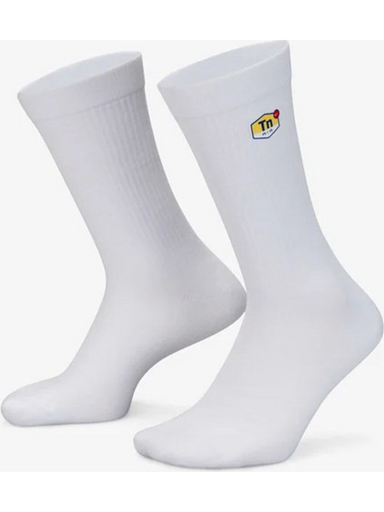 Nike Everyday Essentials Ανδρικές Κάλτσες Ψηλές με Σχέδια Λευκές DR9752-100