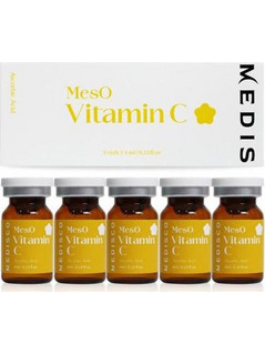 Medisco MesO Vitamin C Micro-Needling Mesotherapy System Serum Προσώπου για Πανάδες Λάμψη & Σύσφιξη 5x4ml