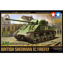 Tamiya British Sherman IC Firefly Συναρμολογούμενο Πλαστικό Μοντέλο Τανκ 1:48