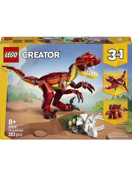 Lego Creator 3-in-1 Fierce Dinosaur για 8+ Ετών 31379