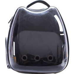 Glee Space Cat Σακίδιο Πλάτης Μεταφοράς Γάτας Μαύρο 33x16x39cm
