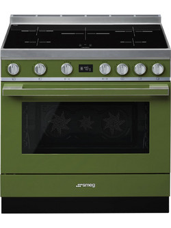 Smeg CPF9IPOG Κουζίνα Ηλεκτρική 115lt με Επαγωγικές Εστίες & Πυρόλυση 90cm