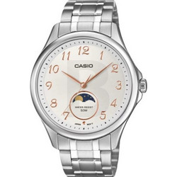 Casio Ανδρικό Ρολόι με Ασημί Μεταλλικό Μπρασελέ MTP-M110D-7AVDF