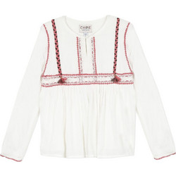 Chipie Παιδικό T-Shirt Μακρυμάνικο Λευκό Κόκκινο 8R12014-19