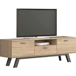 Welhome Έπιπλο Τηλεόρασης Μοριοσανίδα Latte Μ150xΠ45xΥ52cm NO30