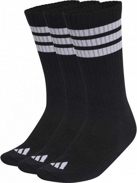Adidas Ανδρικές Κάλτσες Ψηλές Μαύρες 3Pack KC9641