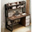 Woodwell Γραφείο Ξύλινο με Βιβλιοθήκη 120x50x147cm ΕΟ406,3