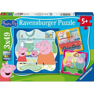 Παιδικό Puzzle Ravensburger Peppa Pig 3x49 Κομμάτια 04288