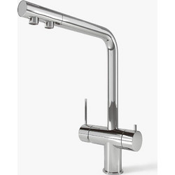 Blanco Fontas II 523128 Μπαταρία Κουζίνας Πάγκου Τριπλής Παροχής Ανάμεικτη Inox