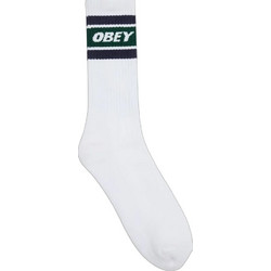 Obey Cooper II Ανδρικές Κάλτσες Ψηλές Λευκές 100260093-EDG