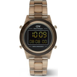 Daniel Wellington Ψηφιακό Ανδρικό Ρολόι Χρονογράφος με Καφέ Λουράκι DW00100761