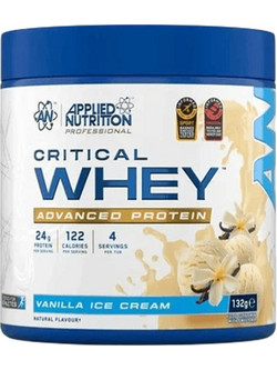 Applied Nutrition Critical Whey Vanilla Ice Cream Πρωτεΐνη Ορού Γάλακτος 132gr