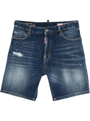 Dsquared2 Ανδρική Βερμούδα Τζιν Navy Μπλε S74MU0985S30664-470