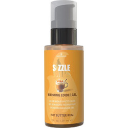 Sensuva Hot Butter Rum Sizzle Lips Warming Gel 59ml