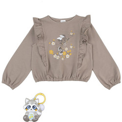 Prenatal Minnie Παιδικό Φούτερ Καφέ 1511390