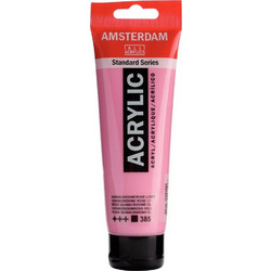 Royal Talens Amsterdam 385 Quinacridone Rose Light Ακρυλικό Χρώμα Ζωγραφικής 120ml
