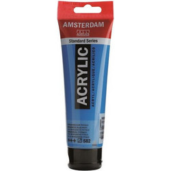 Royal Talens Amsterdam 582 Manganese Blue Phthalo Ακρυλικό Χρώμα Ζωγραφικής 120ml