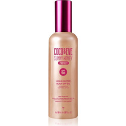 Coco & Eve Sunny Honey Highlighter Serum Μαυρίσματος Σώματος SPF50 150ml