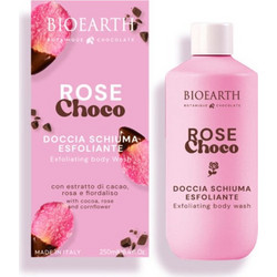 Bioearth Rose Choco Scrub Σώματος 250ml