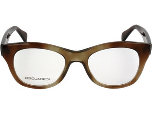 Dsquared2 DQ5106 055 Ανδρικός Σκελετός Γυαλιών Οράσεως Κοκάλινος Ταρταρούγα