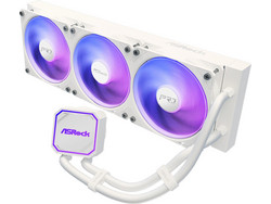 Asrock Pro 360 White Υδρόψυξη CPU 120mm ARGB για Socket AM4 / 1700 / AM5 / 1851