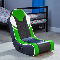 X Rocker Shadow 2.0 Καρέκλα Gaming Δερματίνης Πράσινη Μαύρη 5121901