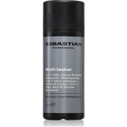 Sebastian Multitasker 3-in-1 Σαμπουάν & Αφρόλουτρο για Επανόρθωση 50ml